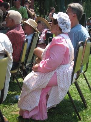 pink_lady_blog Some folks wore costumes they had worn when they appeared on "Heartland."