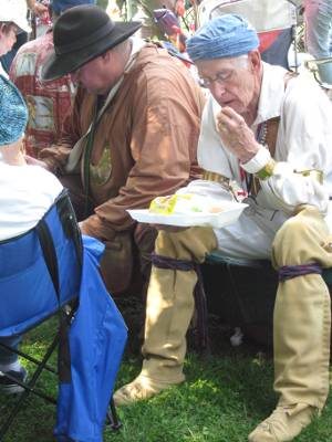 reenacters_blog Re-enacters take a break.