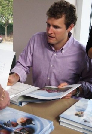 beallsigning Sam Beall autographed cookbooks