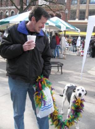 Market Square District Association head John Craig and Wiggles