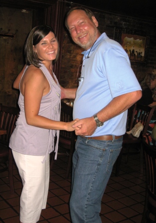 tabs-and-jimmy-dancing Tabatha and Jimmy take to the dance floor at the Bistro.