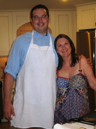 jeffrey-and-gay1 Two like-minded cooks!
