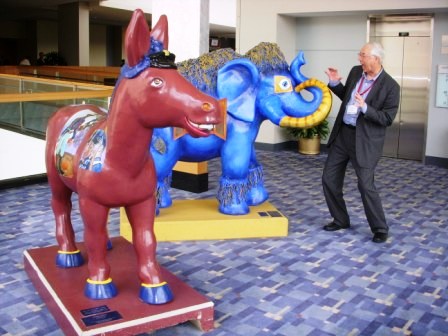 alan-elephant-donkey2 We loved these whimsical scultures of an elephant and a donkey at the Walter E. Washington Convention Center.