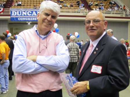 morton-and-friend Duncan's brother-in-law, Morton Massey, left, and Smitty Giles.