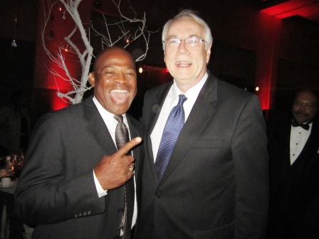 alvinalan Alvin Nance, president and CEO of Knoxville's Community Development Corporation, left, always has a good time! Here he is with Alan Carmichael.