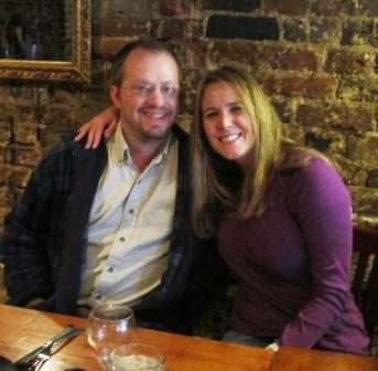 Charles Finney and Daniella. He's an engineer with some kind of secret job. He'd have to kill us if he told us.