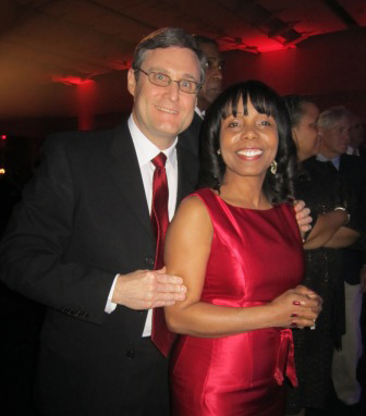 wirths Dean Michale Wirth of the UT College of Communications and Information, and his wife, Alice.