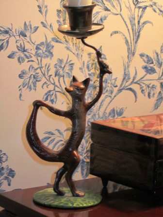 fox-one Love this fox candleholder.