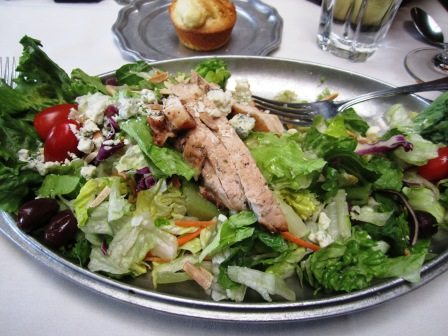 med-salad Mediterranean Chicken Salad: my favorite lunch order