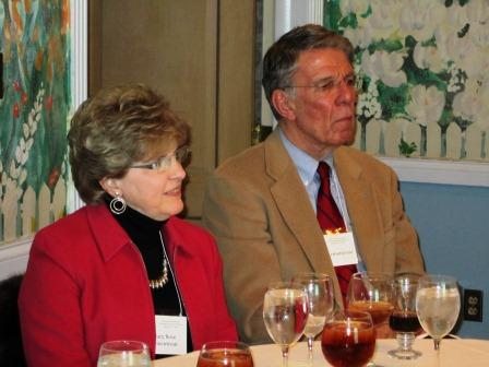 armentrouts Mary Rose and Daryl Armentrout attended the meeting at The Orangery.