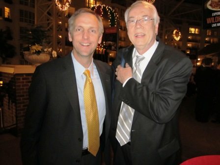mark-cate-and-alan Alan, right, and Mark Cate, another Knoxvillian headed to Nashville. He'll be special assistant to the governor.