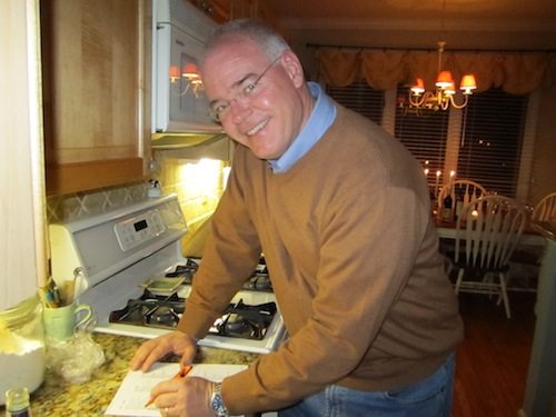 Gary Bentley marks his choices.