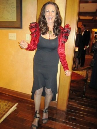 manya Manya Pirkle is an artist. She made this dress herself.