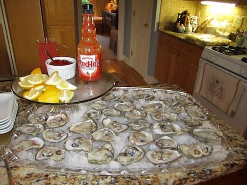 Oysters were delicious!