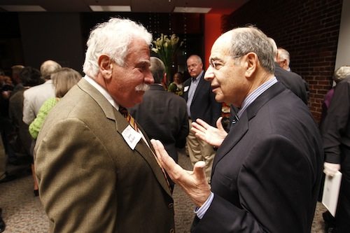 Lawyers Jerry Becker, left, and...