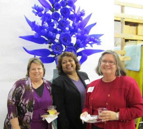 regina-janice-sara-and-blue-piece From left, Regina Dean, Janice Greer and Sara Rose