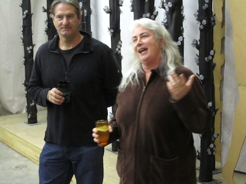 richard-and-tommie-talk Jolley and Rush chatting and answering questions last Thursday.