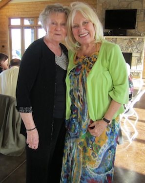 Doris Henning, left, and Margie Carico were two of the event hosts.