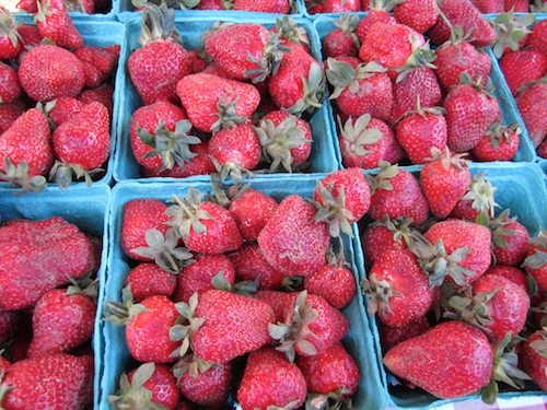 Strawberries from the Colvin Family Farm in Bledsoe County, Tenn.