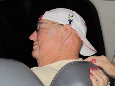 Dad goofing off on his 78th birthday last year.