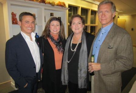 craig-jennifer-mary-ellen-steve From left, Craig Shelton, Jennifer Holder, Mary Ellen and Dr. Steve Brewington during the reception prior to the Fit For Royalty Dinner Saturday.