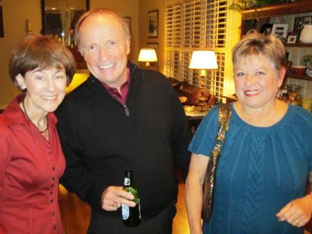 Carolyn Pearre, left, with Rob and Beth Lundgren