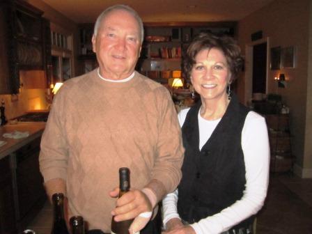 Class member Jane Creed and her husband, Kenneth, hosted the party at their beautiful west Knoxville home.