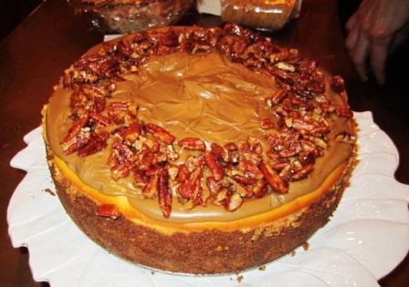 Danni made the pumpkin pecan cheesecake that once graced the cover of Southern Living.