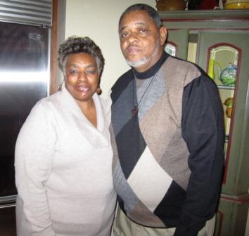 Class member Thurman Kinnebrew and his wife, Becky.