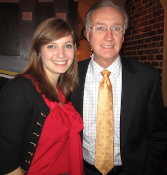 Amanda with her father, Max Shell, of Covenant Health