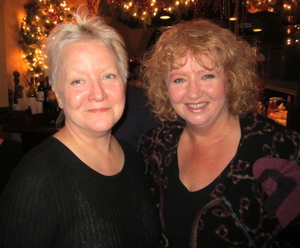 Ellen with Sheena McCall of Merrill Lynch