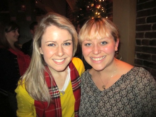 Erica Beck, left, and Lauren Christ, both of Moxley Carmichael