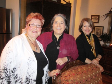 mickey-madeline-judith Mayor Madeline Rogero, center, flanked by two of Knoxville's best special events directors: Mickey, left, and her successor, Judith, right.
