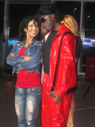 michael-jackson Despite appearances, these two really are Greg Carney and Andrea Borja.