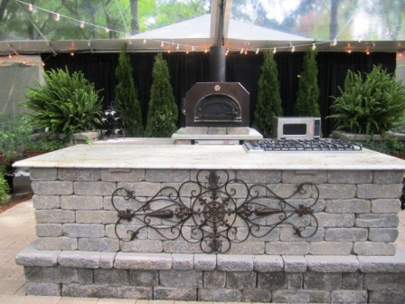 cooktop Acme Block and Brick provided this cooktop.