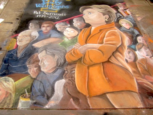 pat-summitt-by-lauryn-darby I loved this portrait of Pat Summitt by Lauryn Darby.