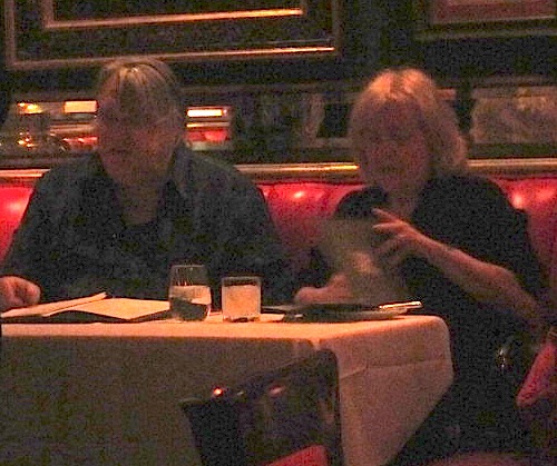 phillip-maybe I tried to be discreet by snapping this photo from across the room. That's why we may never know if it was, indeed, Philip Seymour Hoffman.