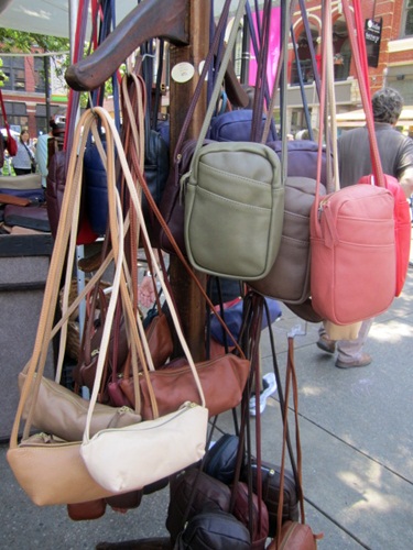 purses Need a new purse? Rudy Tell of Cosby, Tenn., has tons of great ones.
