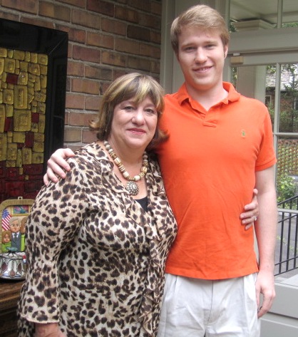 joan-and-j-victor Joan and her son, J. Victor