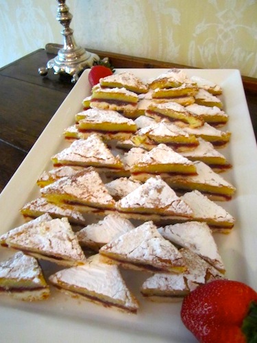 lemon-raspberry-bars These lemon raspberry bars were addictive. They made your mouth pucker -- and smile!