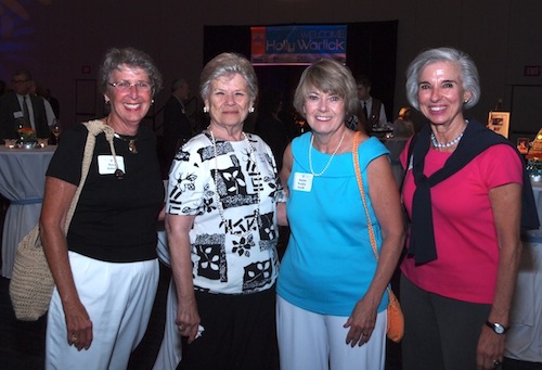betsy-roberts-fran-warlick-marion-warlick-ferrill-jackie-lane From left, Betsy Roberts, Fran Warlick (Holly's mother), Marion Warlick Ferrill (her sister) and Jackie Lane