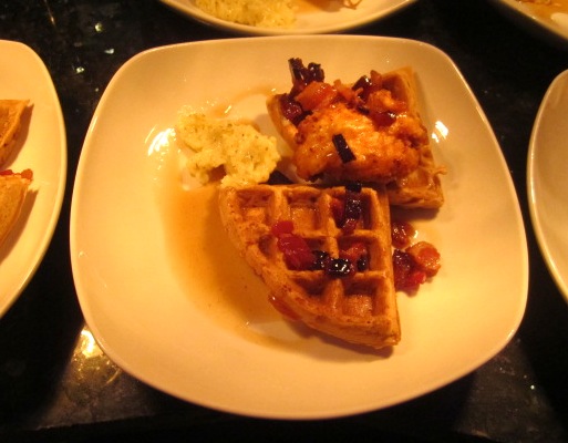 chicken-and-waffles And here they are.