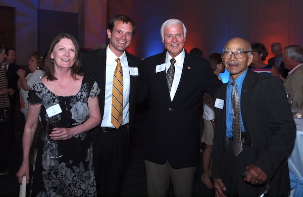 gay-marshall-tyree-robert-harvey From left, Gay Lyons, City Councilman Marshall Stair, former Knoxville mayor Randy Tyree and Dr. Robert Harvey
