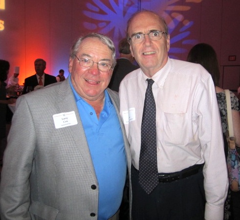 larry-and-ed Former City Councilman Larry Cox, left, with Knox County Commissioner Ed Shouse