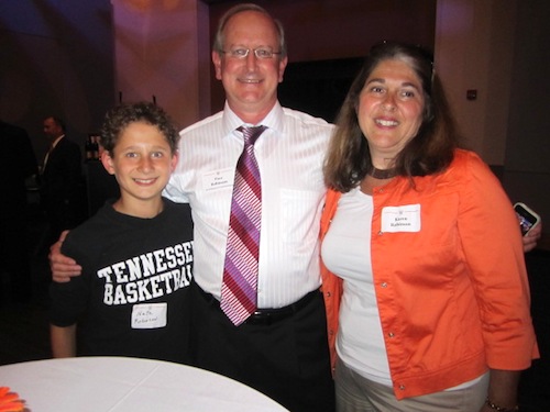 robinsons Pace and Karen Robinson, with their nephew, Nate, at left.