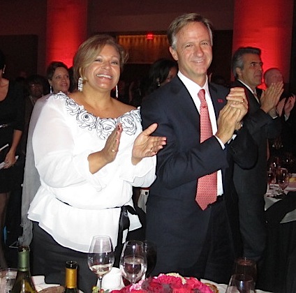 gov-and-phyllis Phyllis Nichols with Governor Bill Haslam