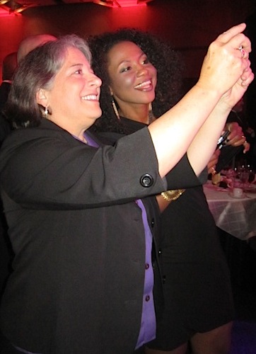 mayor-shoots Mayor Madeline Rogero was documenting the scene.