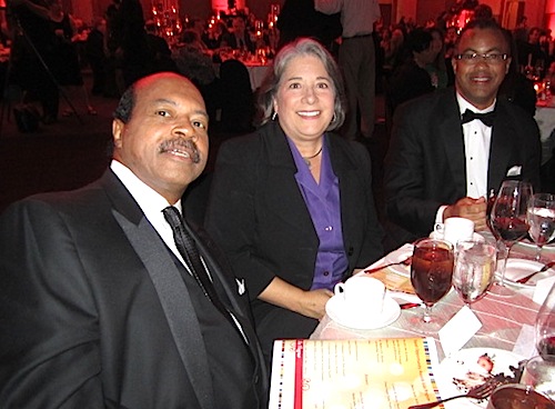 warren-mayor-jim Warren Logan, left, is CEO of the Urban League of Greater Chattanooga. He's with Knoxville Mayor Madeline Rogero and Jim Nichols.