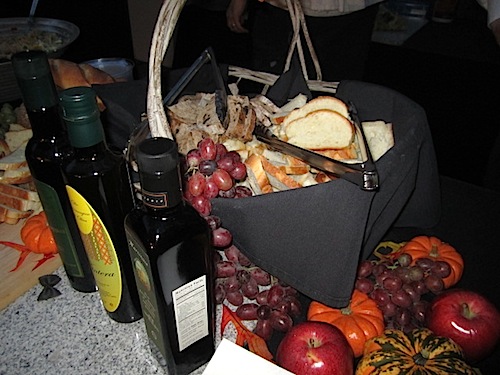 bread Avanti Savoia also brought some crusty bread for olive oil tastings.