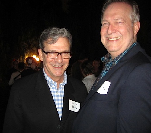 david-and-ted David Butler, left, executive director of the Knoxville Museum of Art, advised me on my art purchase. He's with Ted Smith, another great guy!